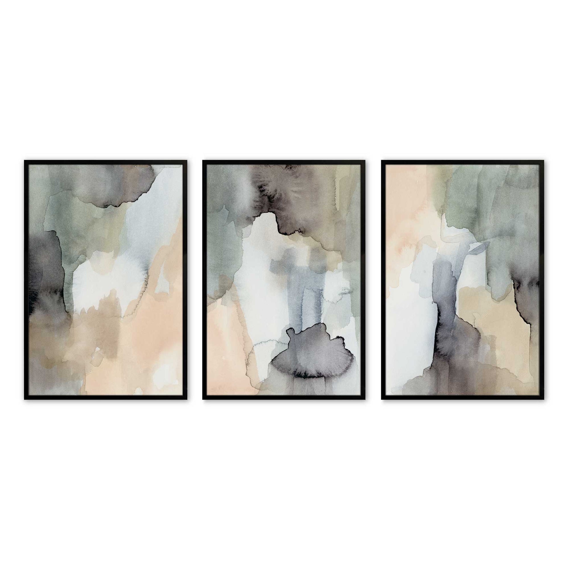 [Color:Satin Black], Picture of art in a Satin Black frame