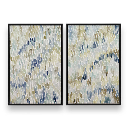 [Color:Satin Black], Picture of art in a Satin Black frame