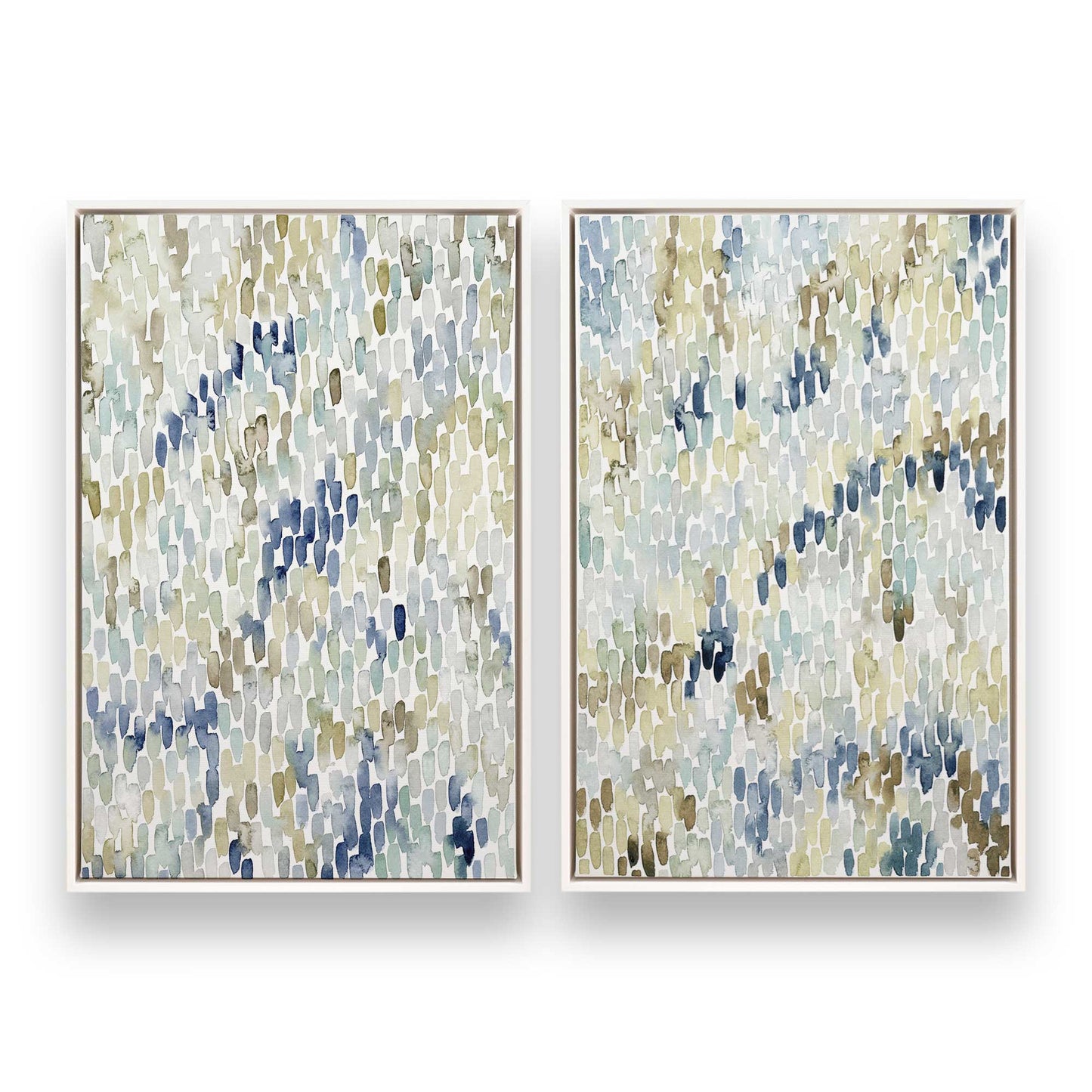 [Color:Opaque White], Picture of art in a White frame
