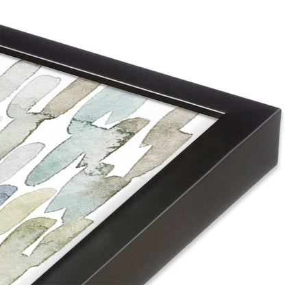 [Color:Weathered Zinc], Picture of art in a Weathered Zinc frame of the corner