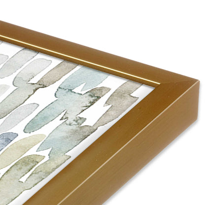 [Color:Polished Gold], Picture of art in a Polished Gold frame of the corner