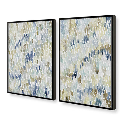 [Color:Satin Black], Picture of art in a Satin Black frame at an angle