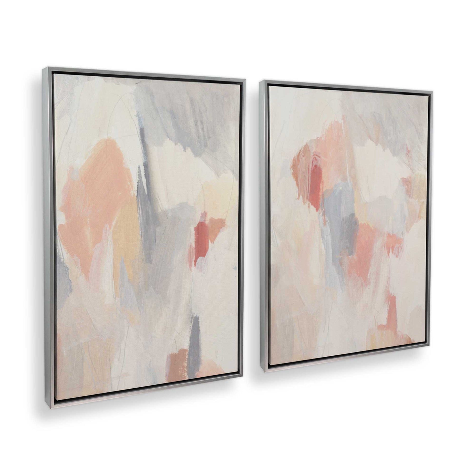 [Color:Polished Chrome], Picture of art in a Polished Chrome frame at an angle
