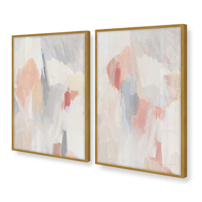 [Color:Polished Gold], Picture of art in a Polished Gold frame at an angle