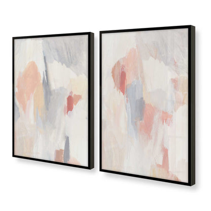 [Color:Satin Black], Picture of art in a Satin Black frame at an angle