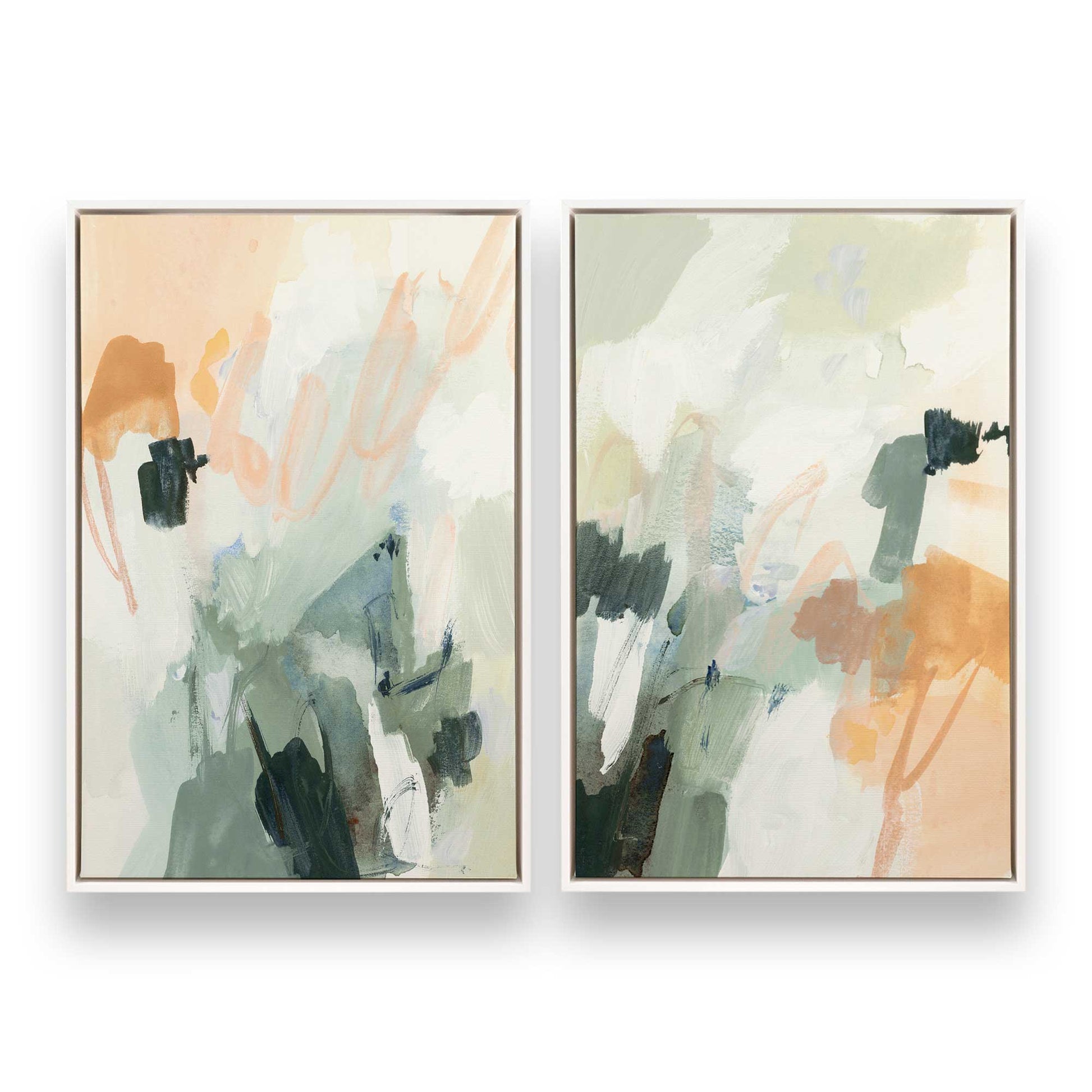 [Color:Opaque White], Picture of art in a White frame