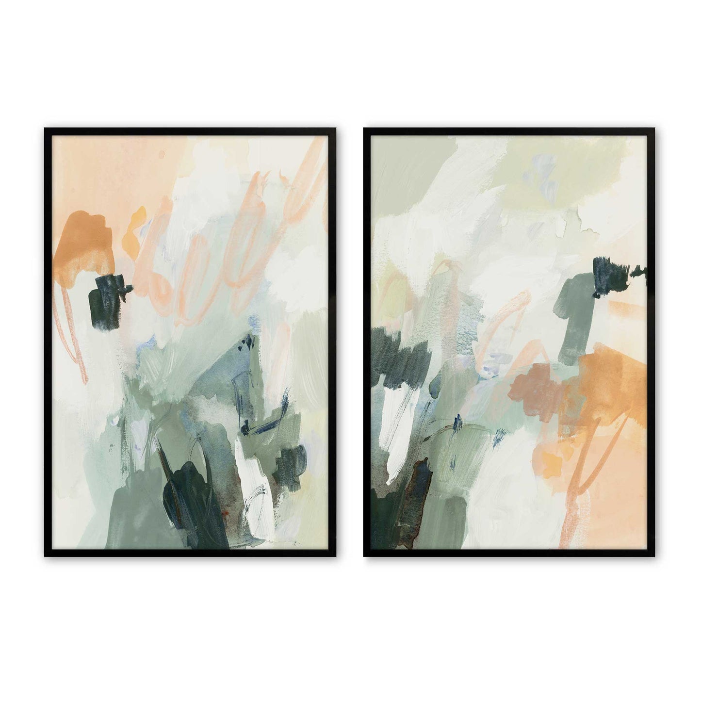 [Color:Satin Black], Picture of art in a Satin Black frame