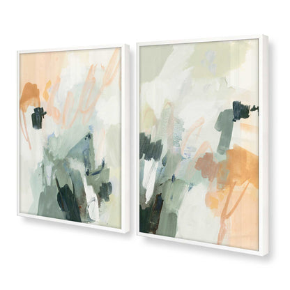 [Color:Opaque White], Picture of art in a Opaque White frame at an angle