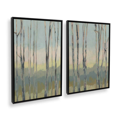 [Color:Satin Black], Picture of art in a Satin Black frame at an angle