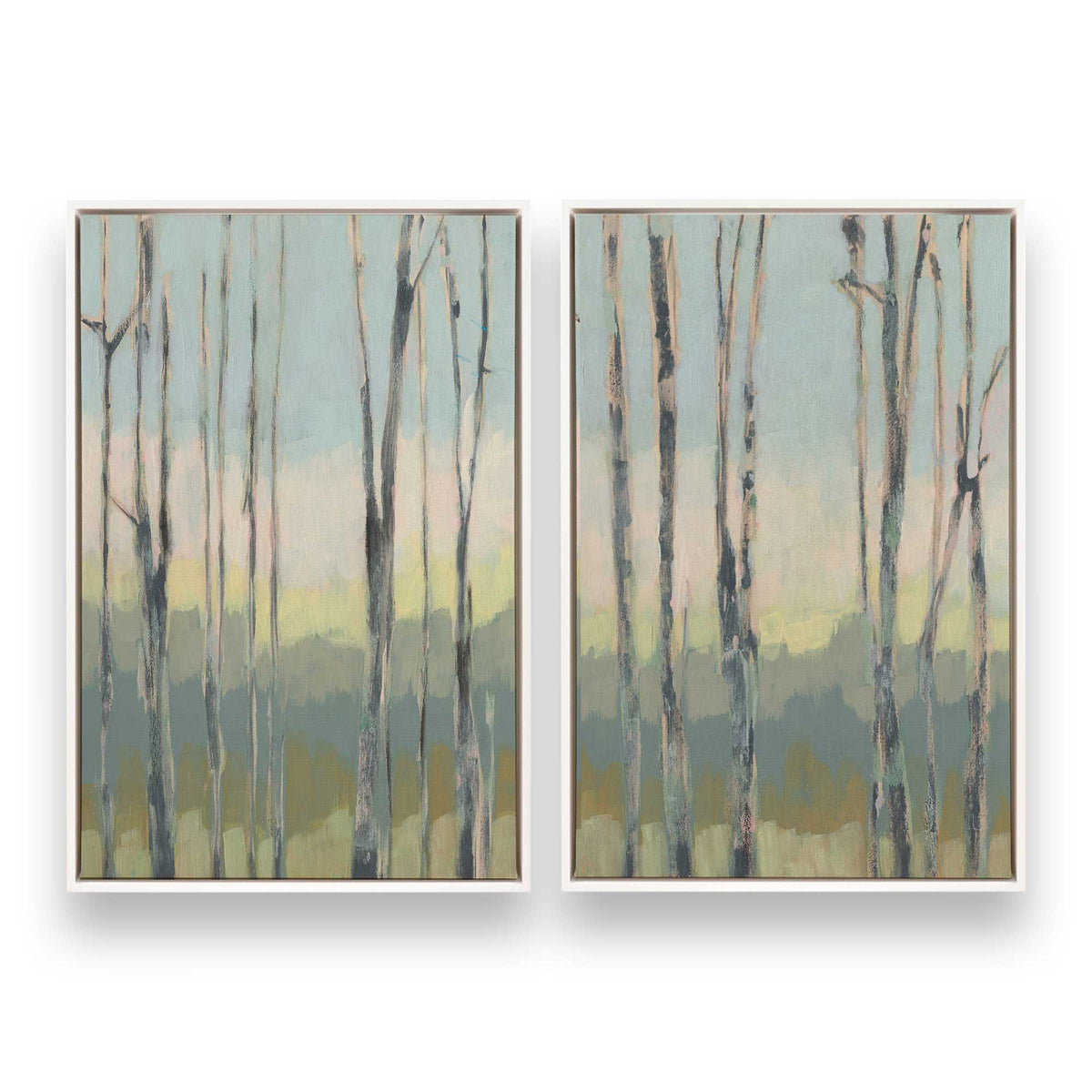 [Color:Opaque White], Picture of art in a White frame