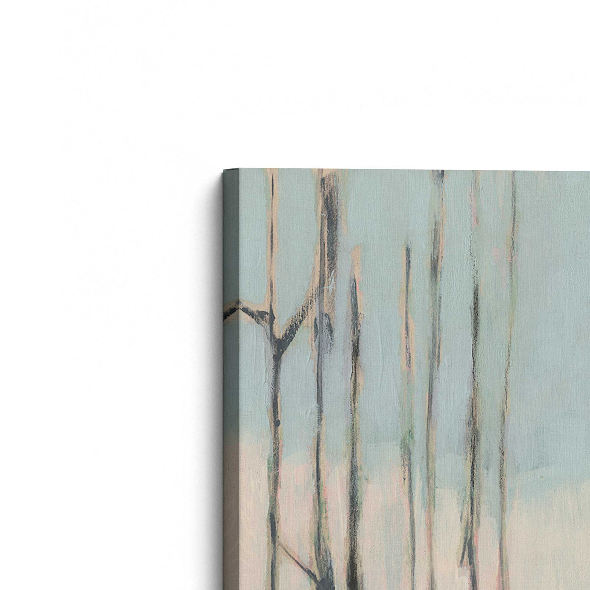 [Color:Stretched Canvas], Picture of the corner of the art