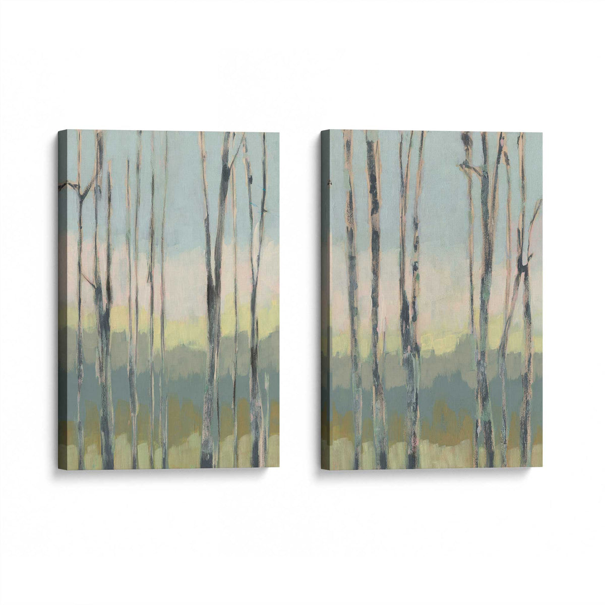 [Color:Stretched Canvas], Picture of art at an angle