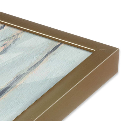 [Color:Brushed Gold], Picture of art in a Brushed Gold frame of the corner