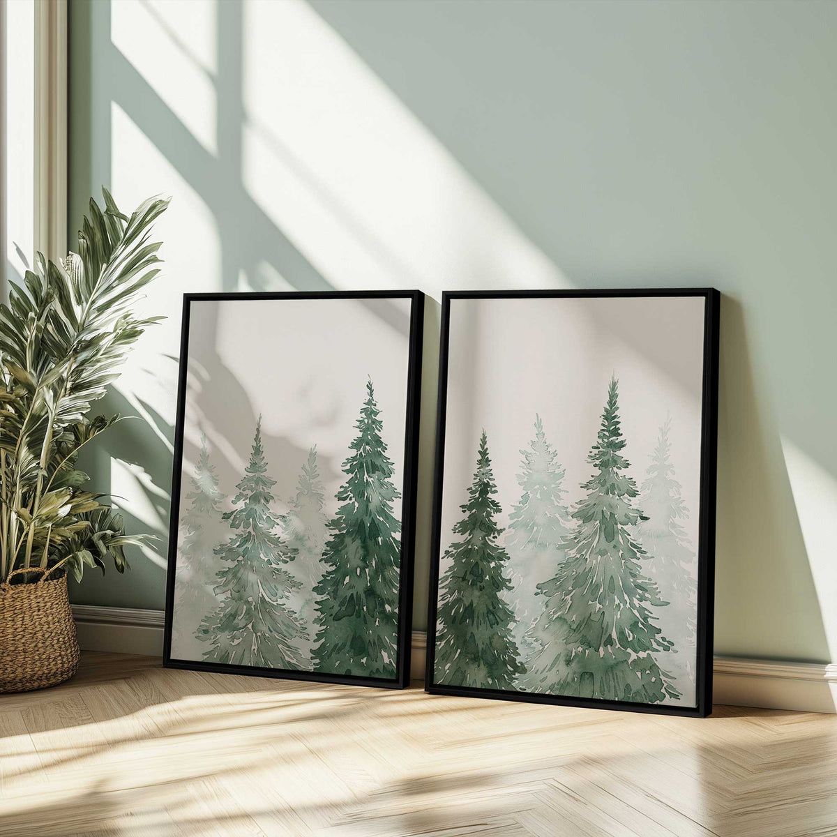 [Color:American Maple], Picture of art in a American Maple frame