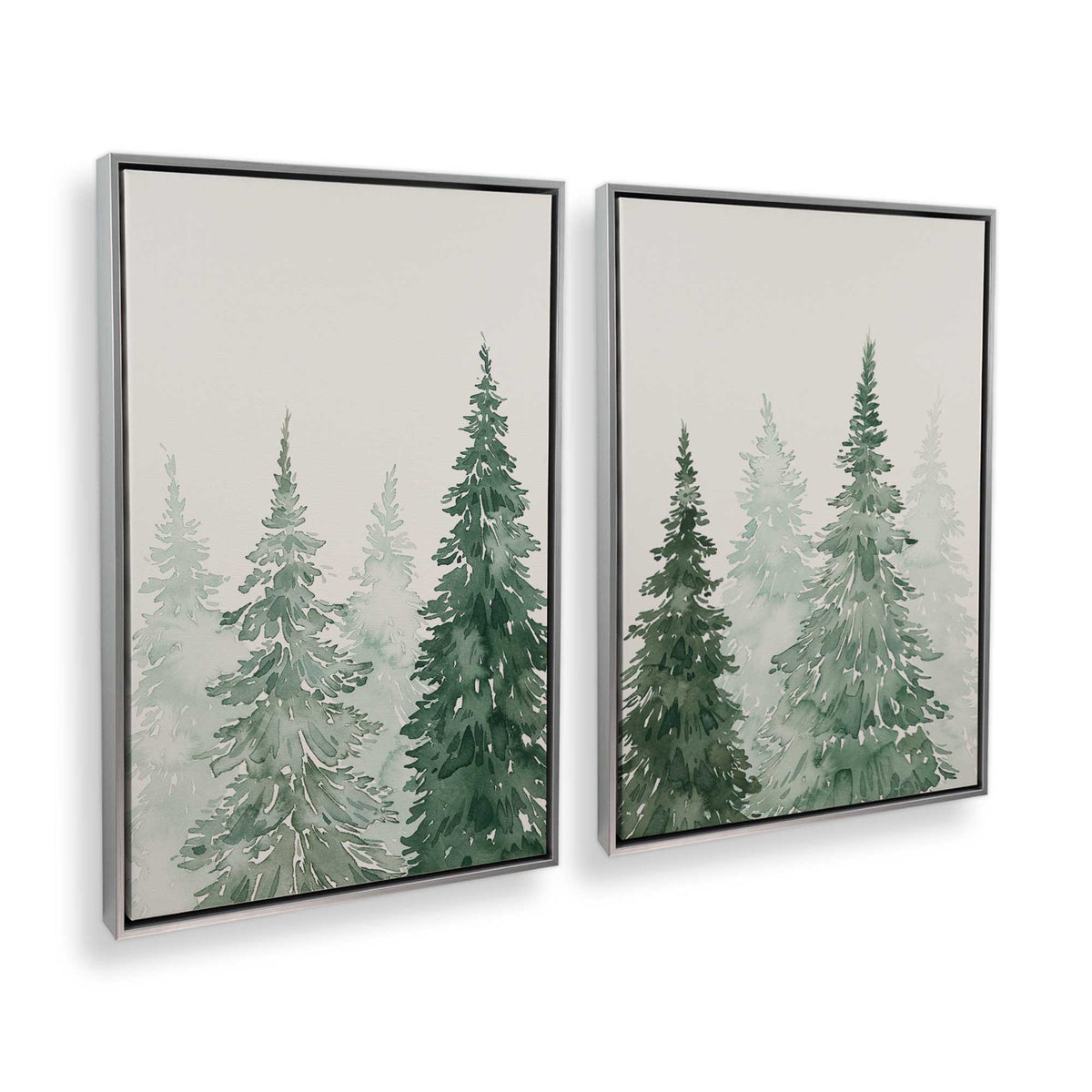 [Color:Polished Chrome], Picture of art in a Polished Chrome frame at an angle