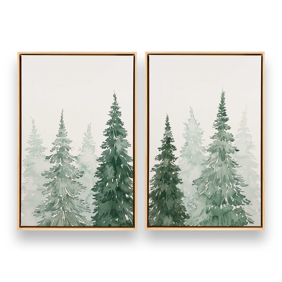 [Color:American Maple], Picture of art in a American Maple frame