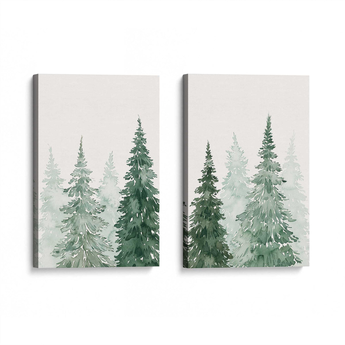 [Color:Stretched Canvas], Picture of art at an angle