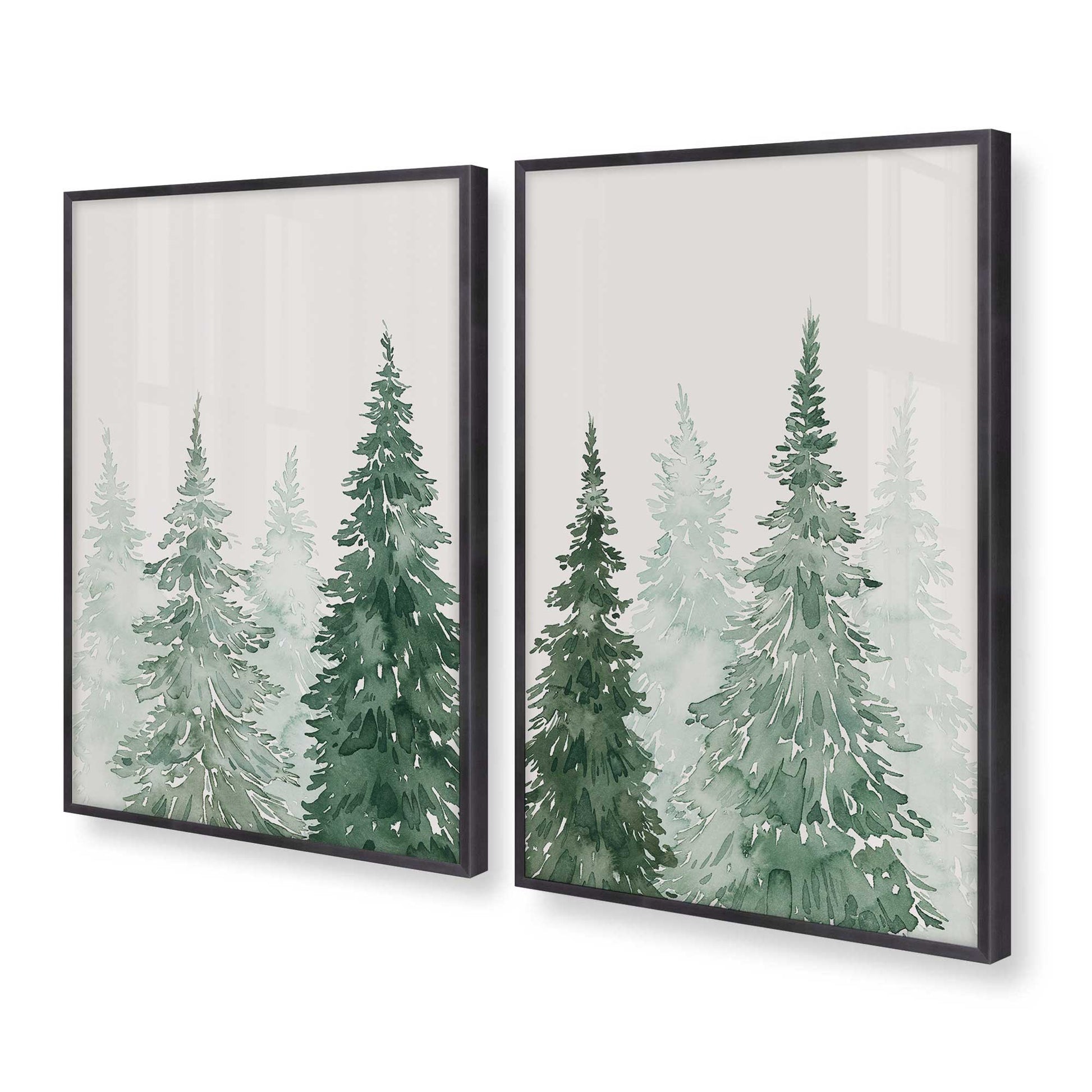 [Color:Weathered Zinc], Picture of art in a Weathered Zinc frame at an angle