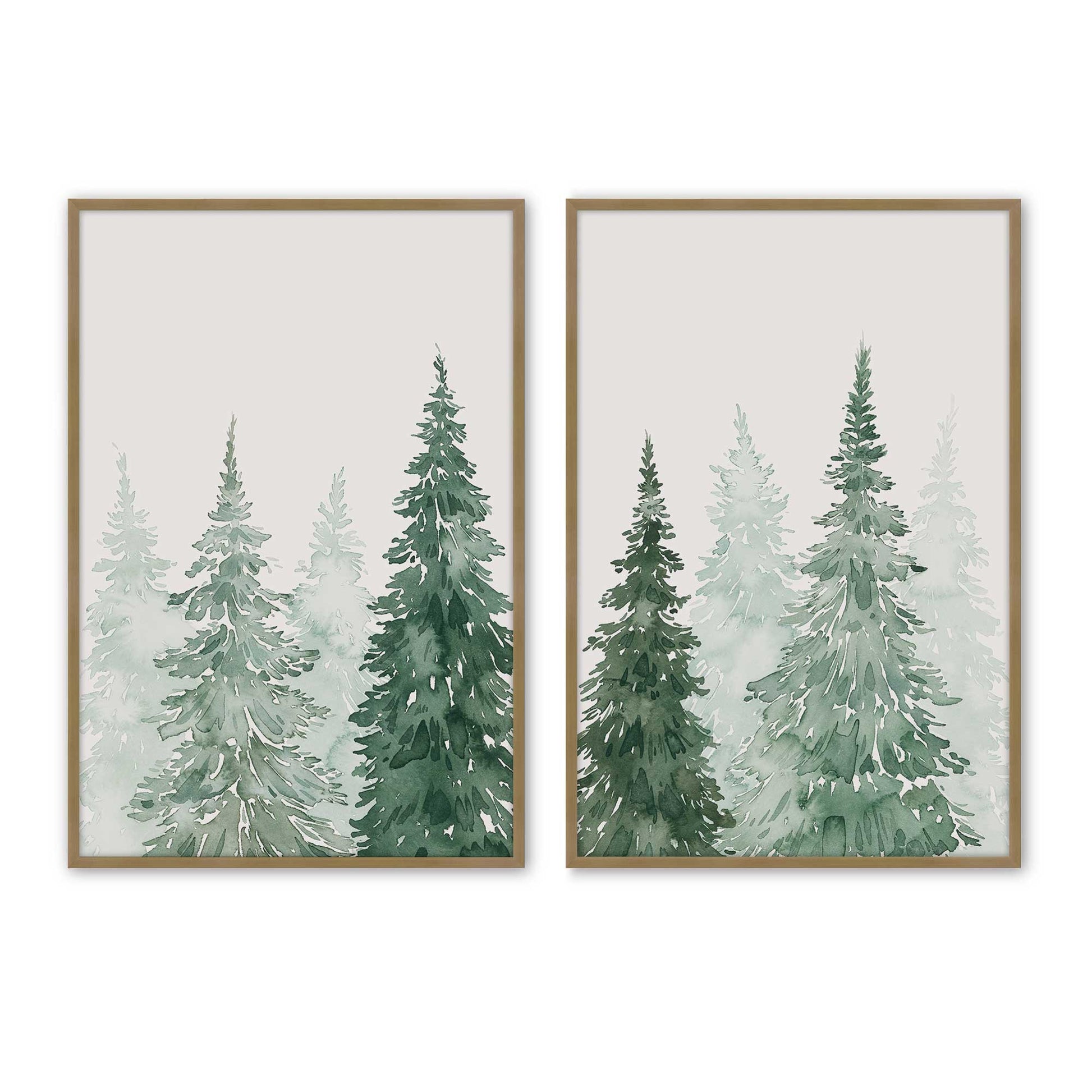 [Color:Brushed Gold], Picture of art in a Brushed Gold frame