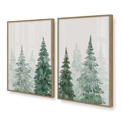[Color:Brushed Gold], Picture of art in a Brushed Gold frame at an angle