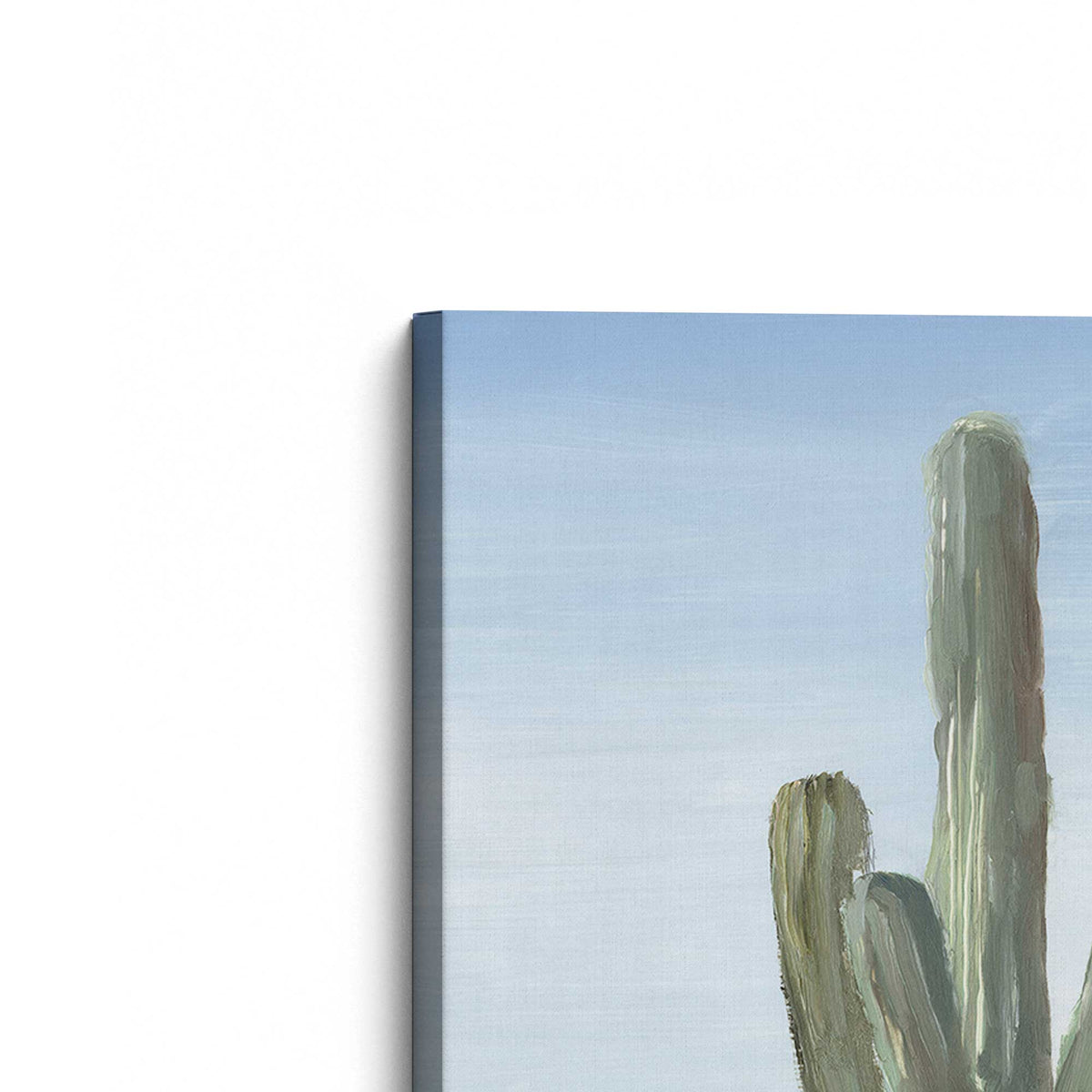 [Color:Stretched Canvas], Picture of the corner of the art