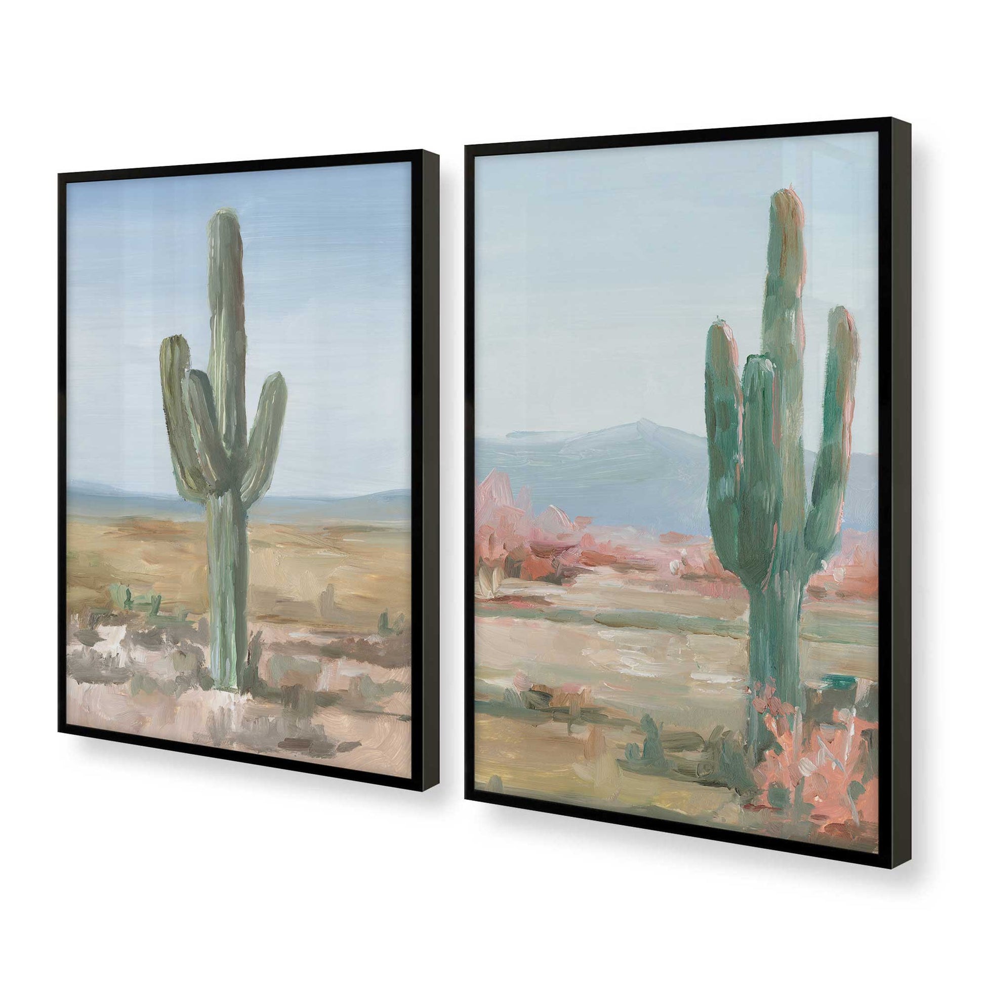 [Color:Satin Black], Picture of art in a Satin Black frame at an angle
