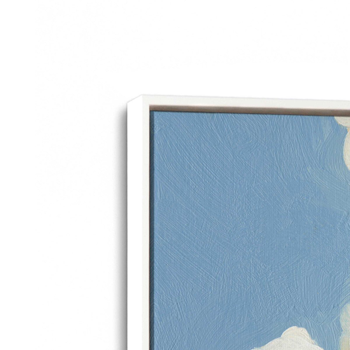 [Color:Opaque White], Picture of the corner of the art