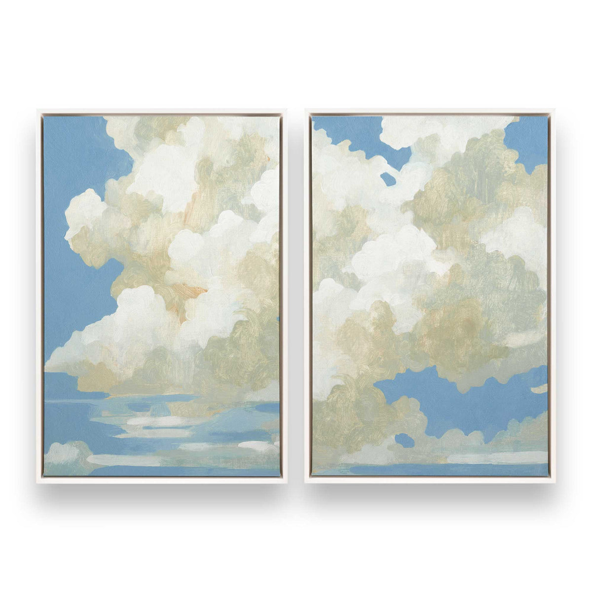 [Color:Opaque White], Picture of art in a White frame
