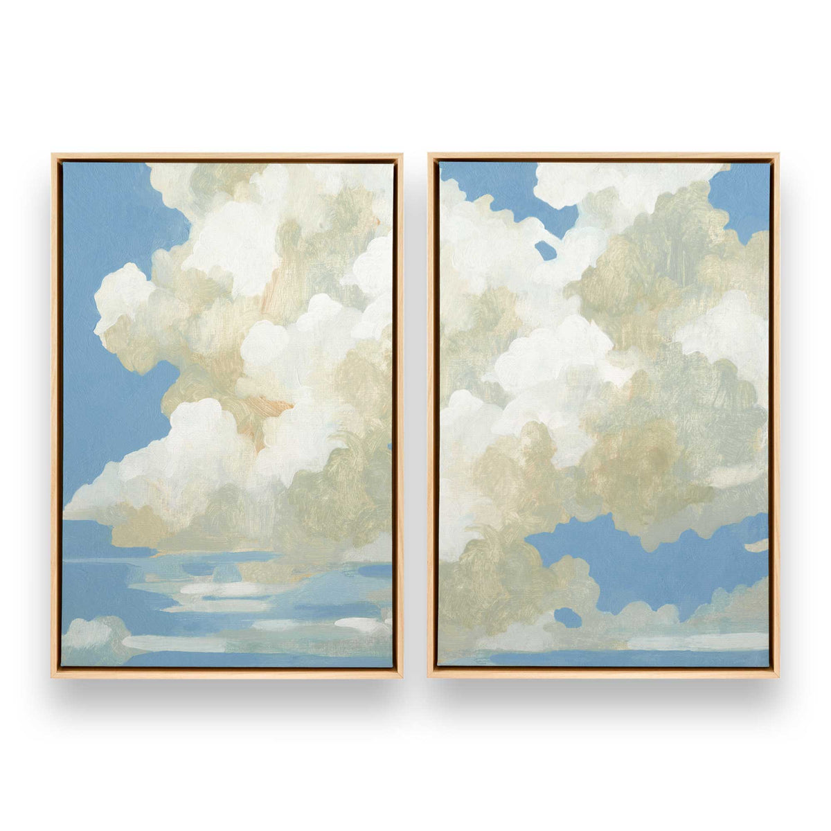 [Color:American Maple], Picture of art in a American Maple frame