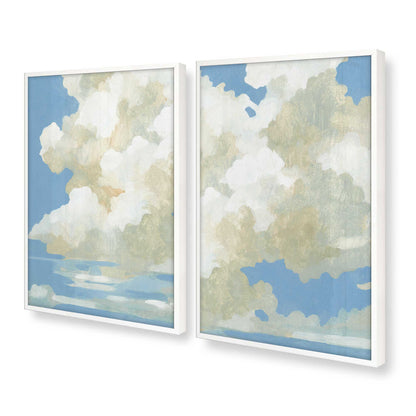[Color:Opaque White], Picture of art in a Opaque White frame at an angle