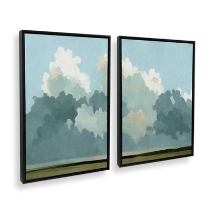 [Color:Satin Black], Picture of art in a Satin Black frame at an angle
