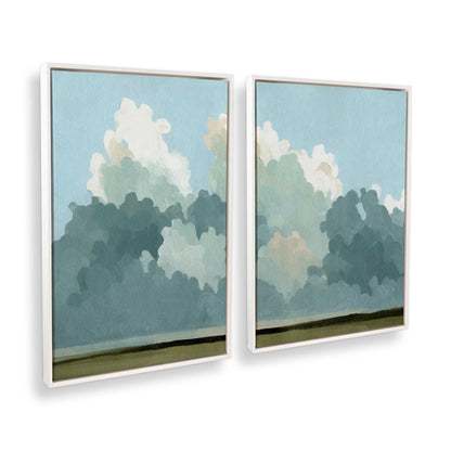 [Color:Opaque White], Picture of art in a White frame at an angle
