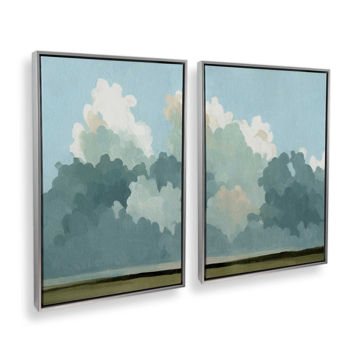 [Color:Polished Chrome], Picture of art in a Polished Chrome frame at an angle