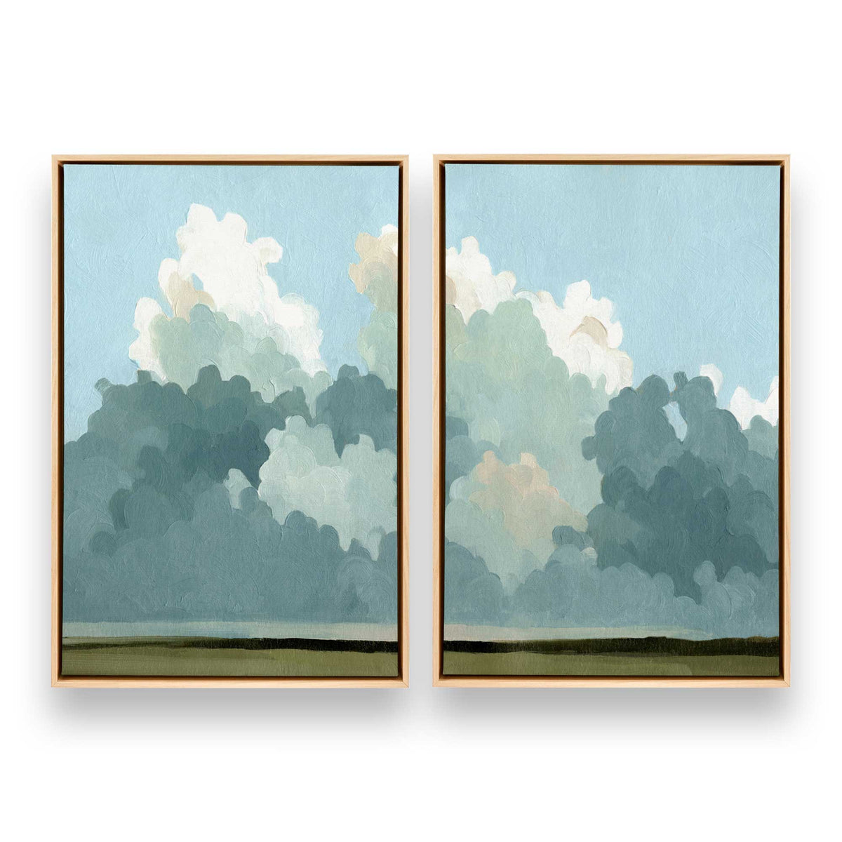 [Color:American Maple], Picture of art in a American Maple frame