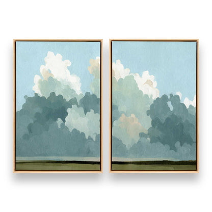 [Color:American Maple], Picture of art in a American Maple frame