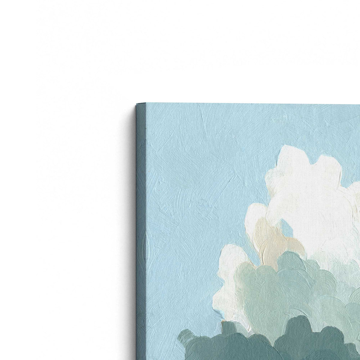 [Color:Stretched Canvas], Picture of the corner of the art