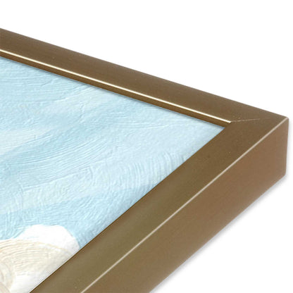 [Color:Brushed Gold], Picture of art in a Brushed Gold frame of the corner