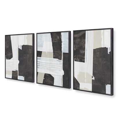 [Color:Weathered Zinc], Picture of art in a Weathered Zinc frame at an angle