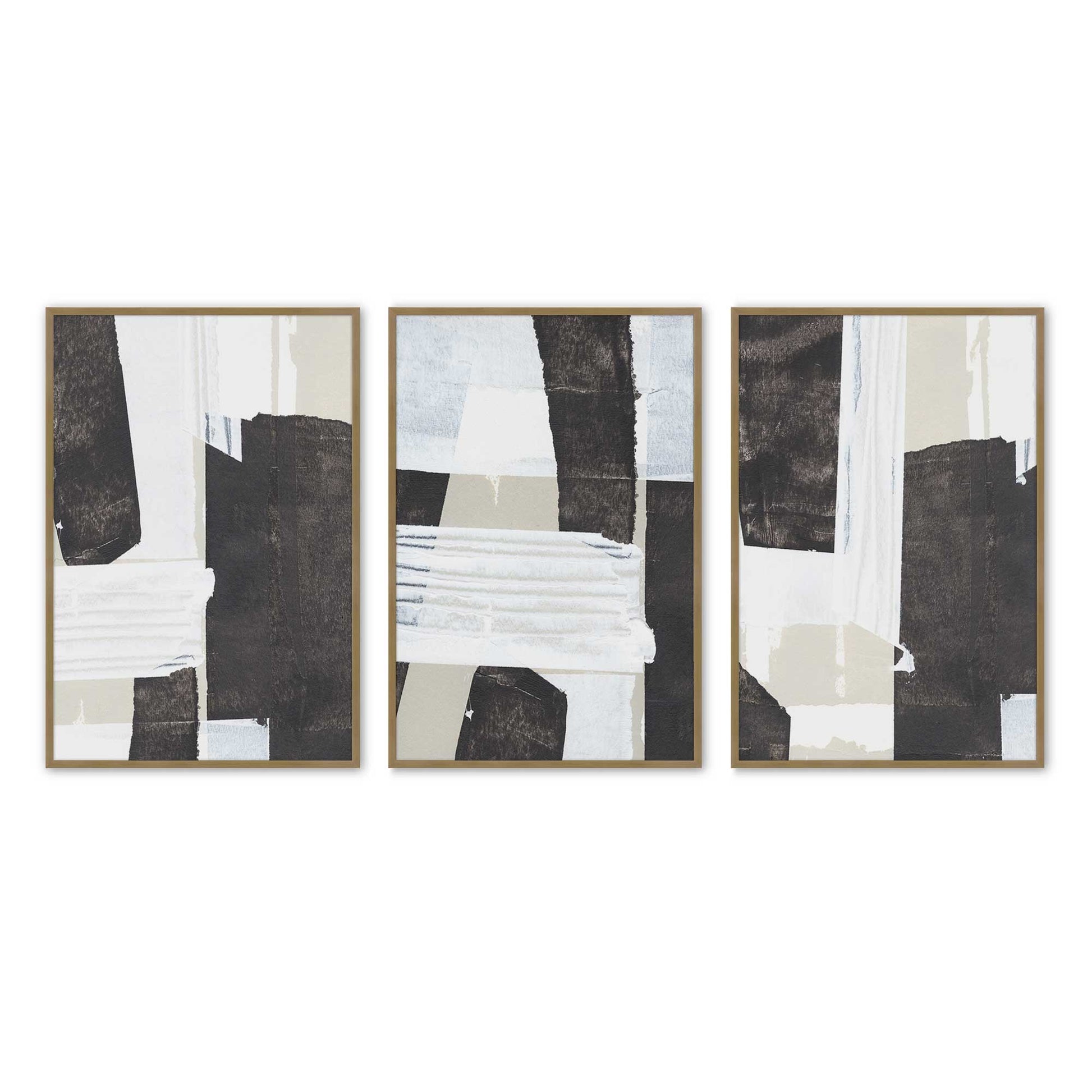 [Color:Brushed Gold], Picture of art in a Brushed Gold frame