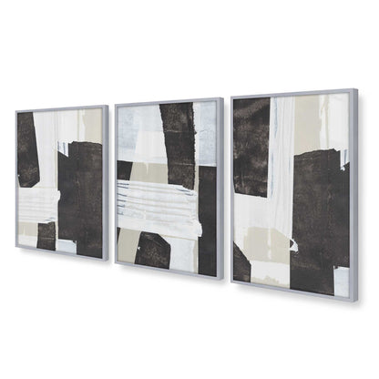 [Color:Polished Chrome], Picture of art in a Polished Chrome frame at an angle