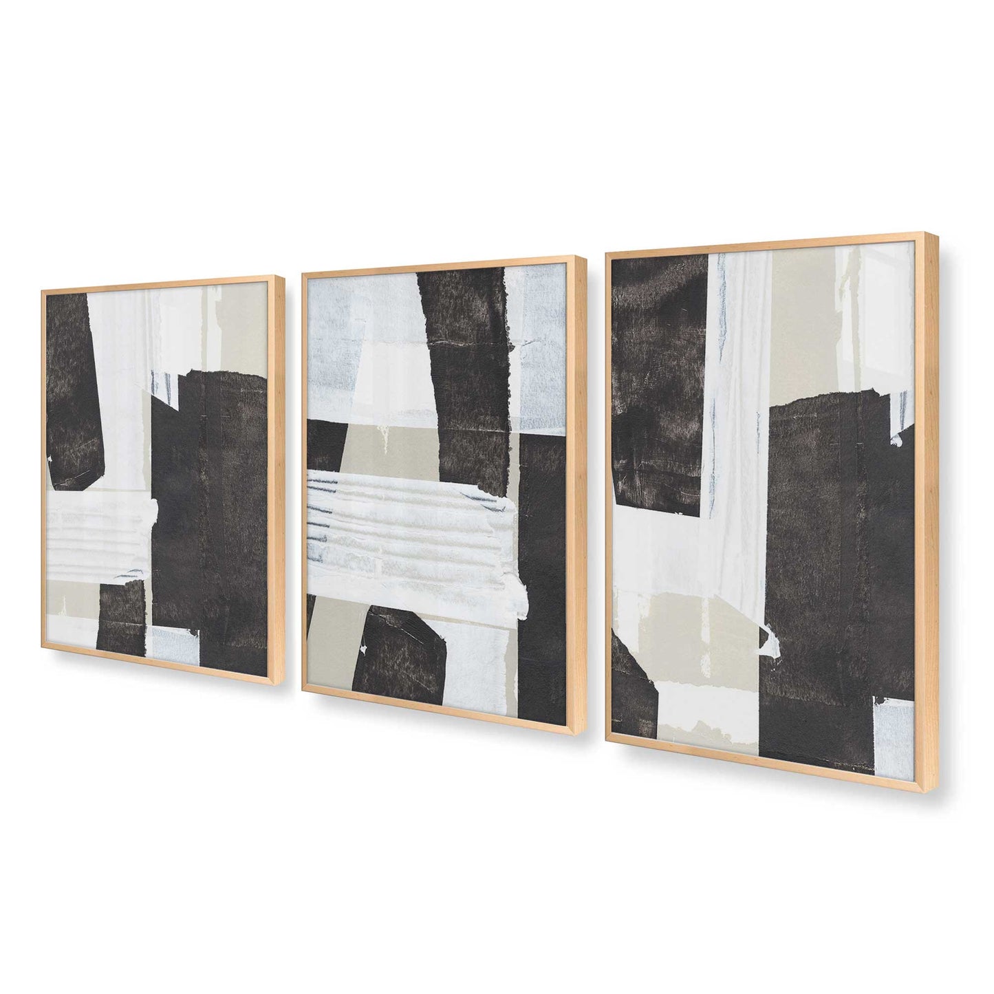 [Color:Raw Maple], Picture of art in a Raw Maple frame at an angle