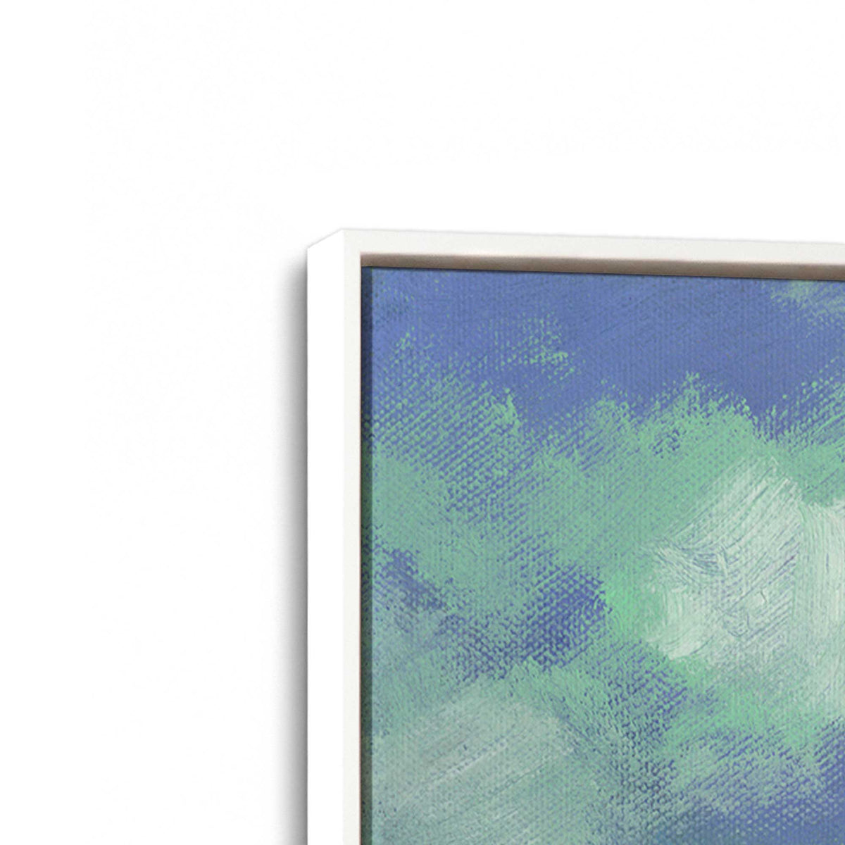 [Color:Opaque White], Picture of the corner of the art