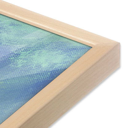 [Color:Raw Maple], Picture of art in a Raw Maple frame of the corner