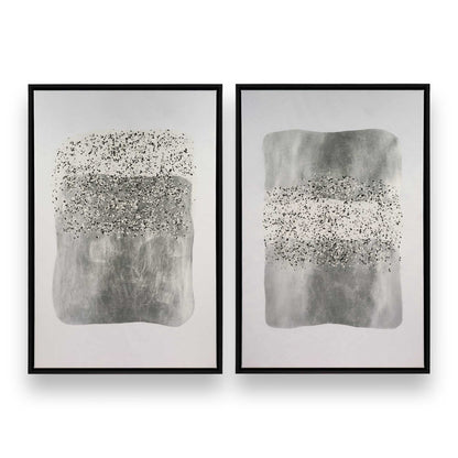 [Color:Satin Black], Picture of art in a Satin Black frame