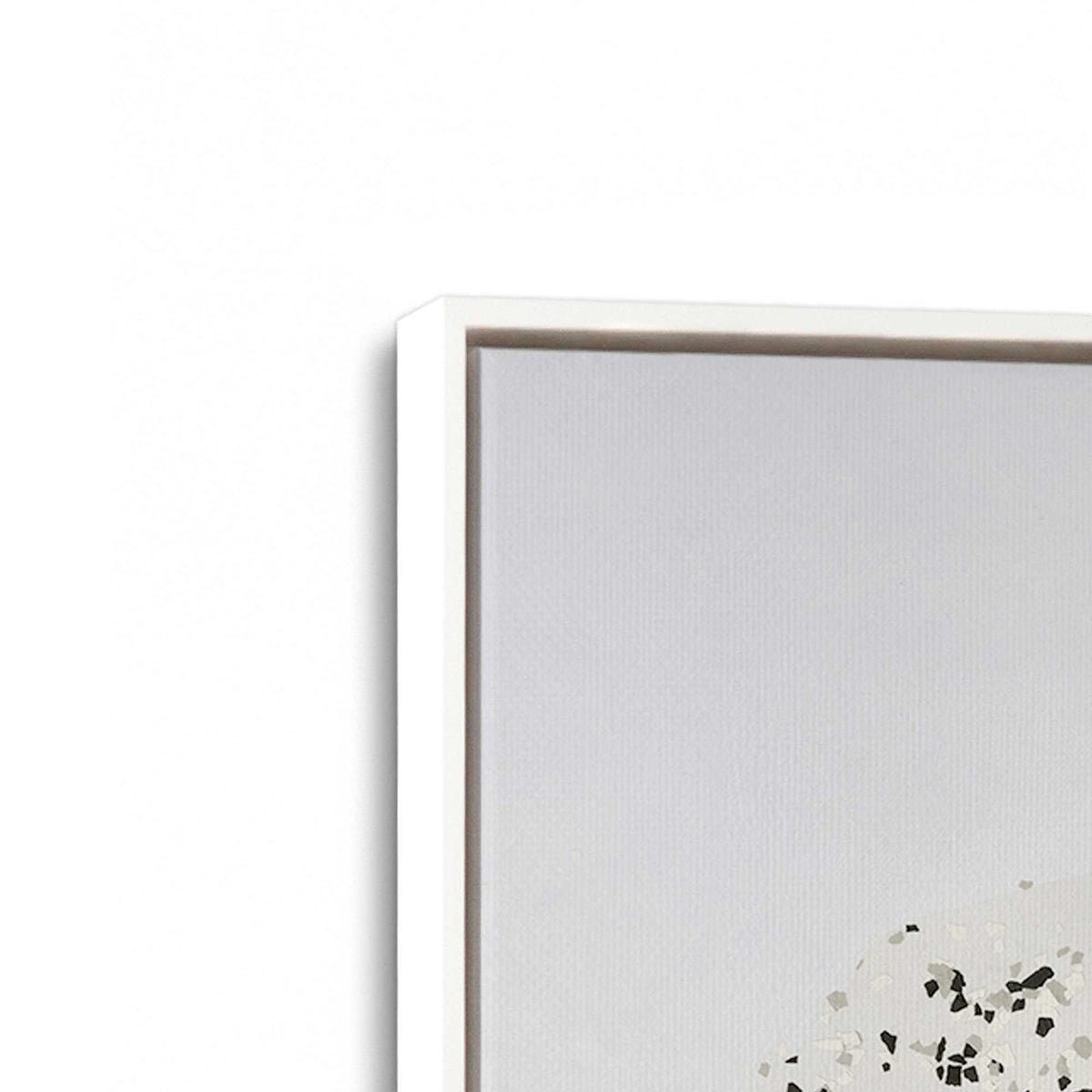 [Color:Opaque White], Picture of the corner of the art