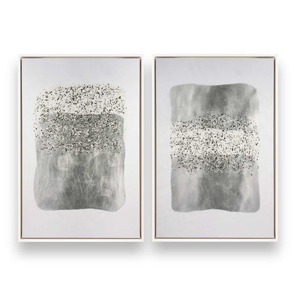[Color:Opaque White], Picture of art in a White frame