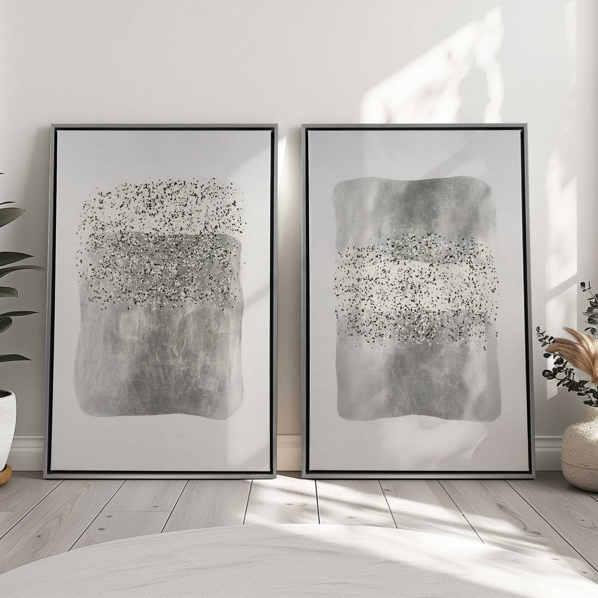 [Color:Satin Black], Picture of art in a Satin Black frame