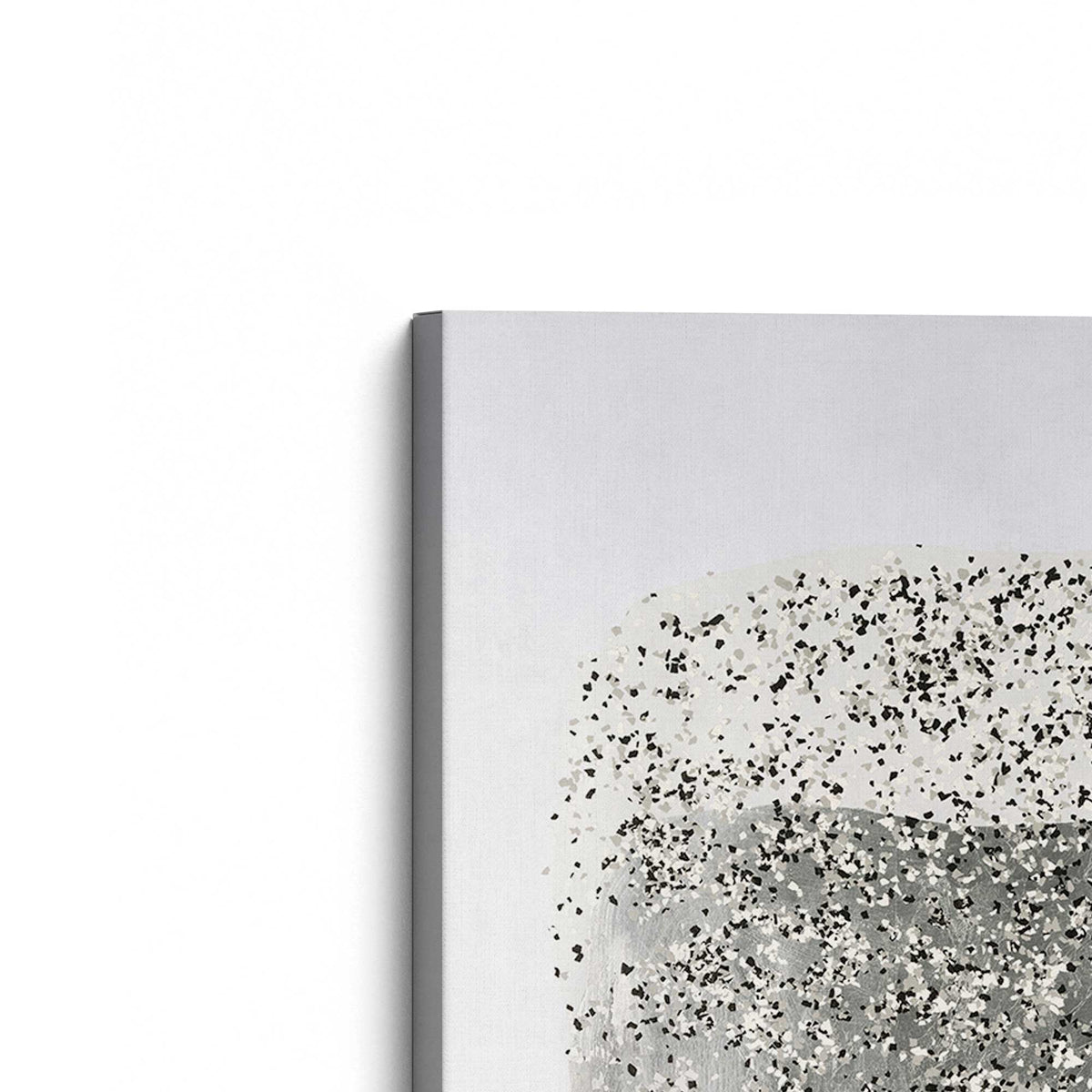 [Color:Stretched Canvas], Picture of the corner of the art