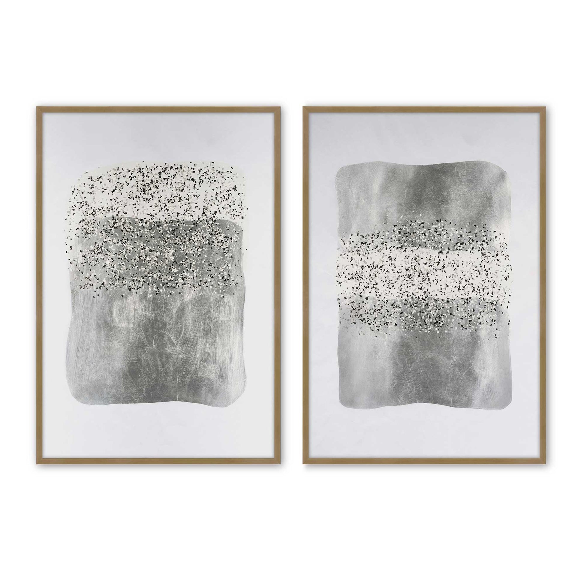 [Color:Brushed Gold], Picture of art in a Brushed Gold frame