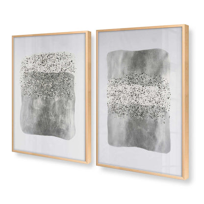 [Color:Raw Maple], Picture of art in a Raw Maple frame at an angle